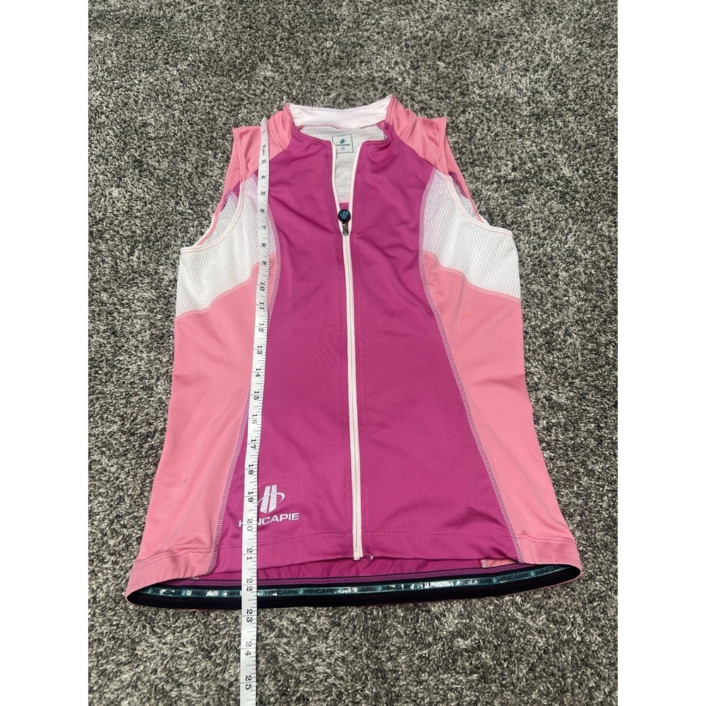 Hincapie Women's M Cycling Vest Full Zip Sleeveless Breathable Back Pockets - Picture 7 of 7